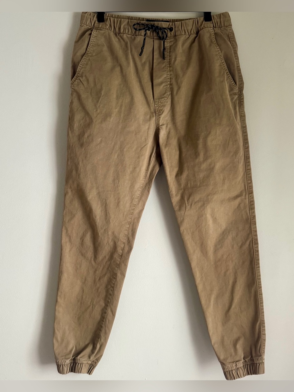 American Eagle Khaki Jogger Pants Next Level Flex Size Small